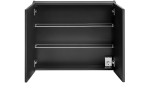 SANTA FE black 84-80-2D skrinka so zrkadlom 80 cm