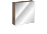 SANTA FE dub 84-60-2D skrinka so zrkadlom 60 cm