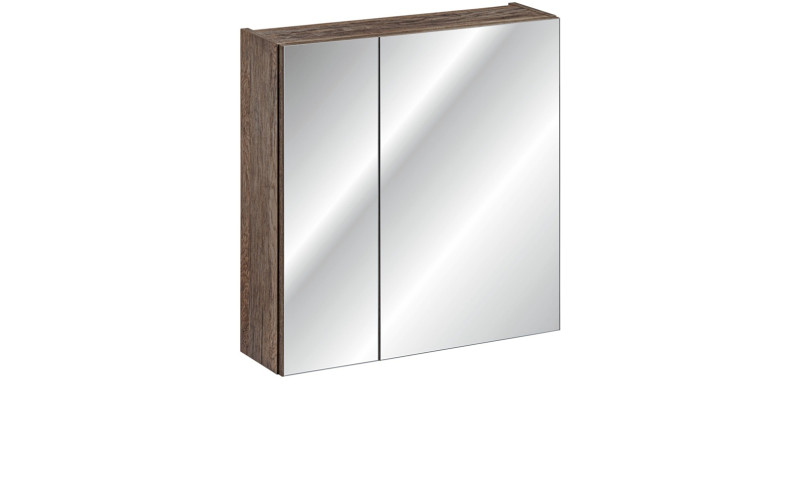 SANTA FE dub 84-60-2D skrinka so zrkadlom 60 cm
