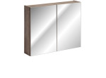 SANTA FE dub 84-80-2D skrinka so zrkadlom 80 cm