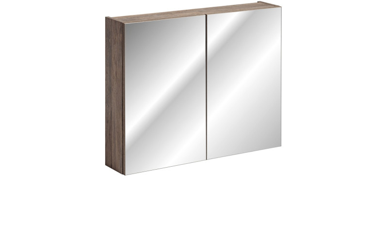 SANTA FE dub 84-80-2D skrinka so zrkadlom 80 cm
