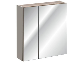 SANTA FE Taupe 84-60-2D skrinka so zrkadlom 60 cm