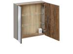 SANTA FE Taupe 84-60-2D skrinka so zrkadlom 60 cm
