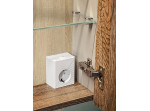 SANTA FE Taupe 84-80-2D skrinka so zrkadlom 80 cm