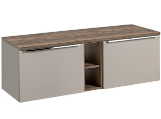 SANTA FE Taupe 82-140-B-2S-DV skrinka pod umývadlo 140 cm SANTA FE Taupe 82-140-B-2S-DV skrinka pod umývadlo 140 cm