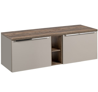 SANTA FE Taupe 82-140-B-2S-DV skrinka pod umývadlo 140 cm