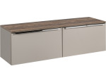 SANTA FE Taupe 82-160-B-2S-DV skrinka pod umývadlo 160 cm