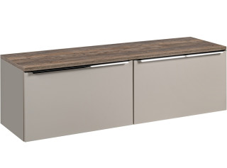 SANTA FE Taupe 82-160-B-2S-DV skrinka pod umývadlo 160 cm SANTA FE Taupe 82-160-B-2S-DV skrinka pod umývadlo 160 cm