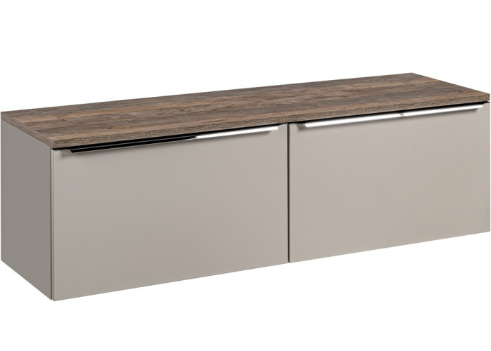 SANTA FE Taupe 82-160-B-2S-DV skrinka pod umývadlo 160 cm SANTA FE Taupe 82-160-B-2S-DV skrinka pod umývadlo 160 cm