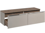 SANTA FE Taupe 82-160-B-2S-DV skrinka pod umývadlo 160 cm
