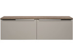 SANTA FE Taupe 82-160-B-2S-DV skrinka pod umývadlo 160 cm