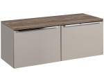SANTA FE Taupe 82-120-B-2S-DV skrinka pod umývadlo 120 cm