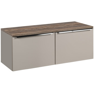 SANTA FE Taupe 82-120-B-2S-DV skrinka pod umývadlo 120 cm
