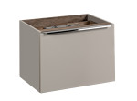 SANTA FE Taupe 82-60-B-2S skrinka pod umývadlo 60 cm