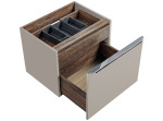 SANTA FE Taupe 82-60-B-2S skrinka pod umývadlo 60 cm
