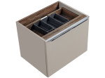 SANTA FE Taupe 82-60-B-2S skrinka pod umývadlo 60 cm