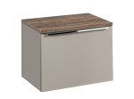 SANTA FE Taupe 82-60-B-2S-DV skrinka pod umývadlo 60 cm