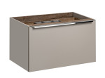 SANTA FE Taupe 82-80-B-2S skrinka pod umývadlo 80 cm