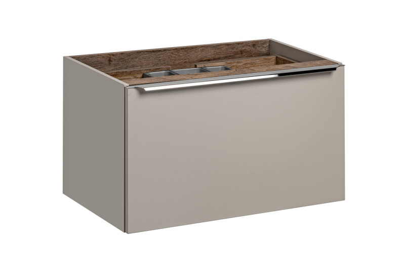 SANTA FE Taupe 82-80-B-2S skrinka pod umývadlo 80 cm