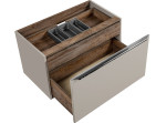 SANTA FE Taupe 82-80-B-2S skrinka pod umývadlo 80 cm