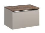 SANTA FE Taupe 82-80-B-2S-DV skrinka pod umývadlo 80 cm