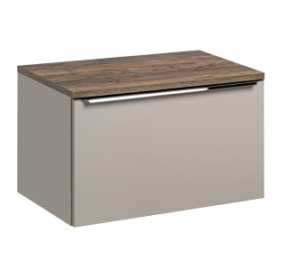 SANTA FE Taupe 82-80-B-2S-DV skrinka pod umývadlo 80 cm
