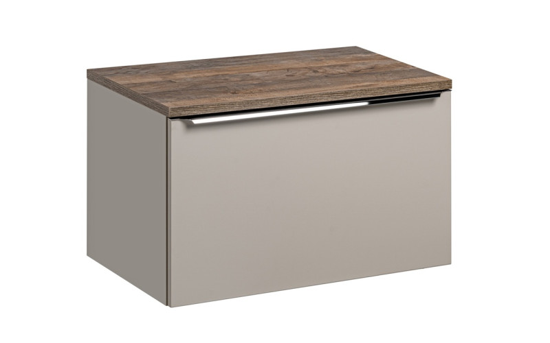 SANTA FE Taupe 82-80-B-2S-DV skrinka pod umývadlo 80 cm