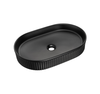 BEYOND 3 čierne vrchné umývadlo na dosku