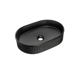 BEYOND 5 čierne vrchné umývadlo na dosku