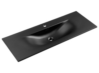 SKY 1 120-DP-8099 zápustné umývadlo 120x46 cm, čierne matné SKY 1 120-DP-8099 zápustné umývadlo 120x46 cm, čierne matné