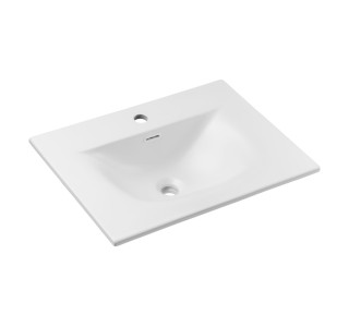 SKY 1 60-DP-8099 zápustné umývadlo 60x46 cm, biele matné