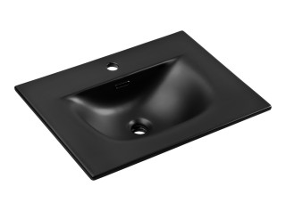 SKY 1 60-DP-8099 zápustné umývadlo 60x46 cm, čierne matné SKY 1 60-DP-8099 zápustné umývadlo 60x46 cm, čierne matné