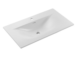 SKY 1 80-DP-8099 zápustné umývadlo 80x46 cm, biele matné SKY 1 80-DP-8099 zápustné umývadlo 80x46 cm, biele matné