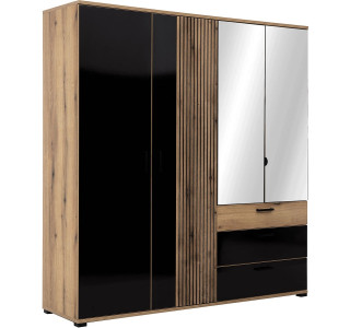 ARIS/LEONIDAS AS11, šatníkovo-policová skriňa