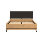 ATE AT15/160SP, manželská posteľ 160x200 cm s úložným priestorom a roštom