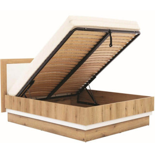 BESTO-KRONOS BT12/140, manželská posteľ s úložným priestorom 140x200 cm