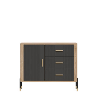 DANTE antracit DT03 komoda