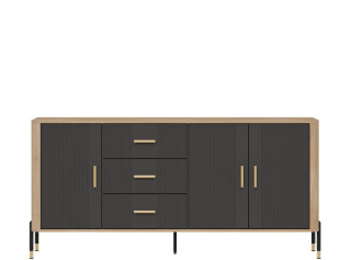 DANTE antracit DT07 komoda