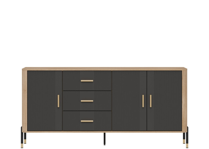 DANTE antracit DT07 komoda