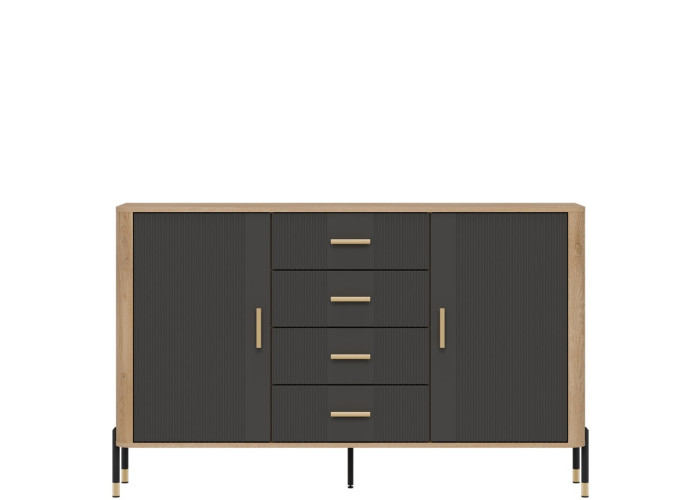 DANTE antracit DT09 komoda DANTE antracit DT09 komoda