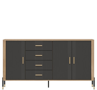 DANTE antracit DT10 komoda