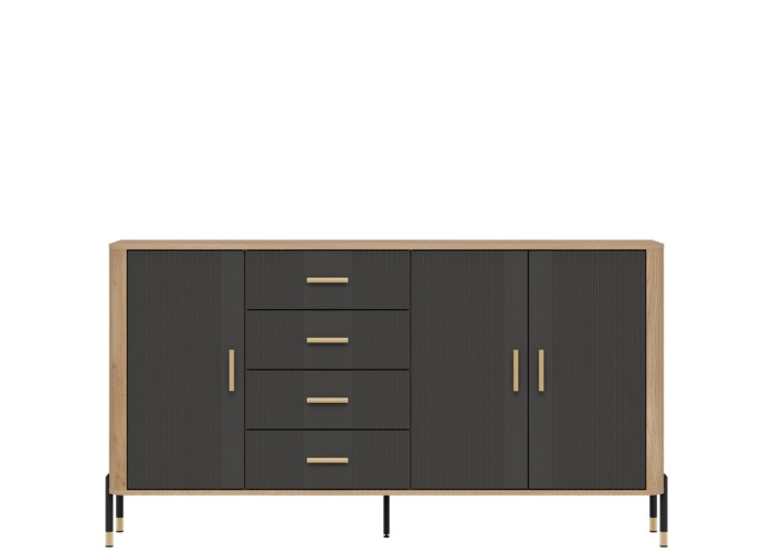 DANTE antracit DT10 komoda DANTE antracit DT10 komoda