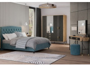 DANTE antracit, nábytok do spálne