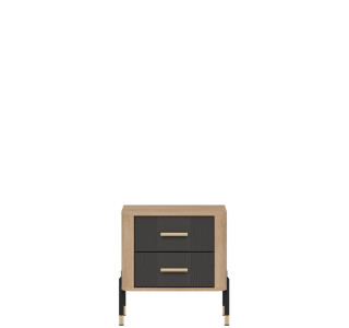 DANTE antracit DT21 nočný stolík