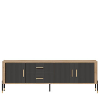 DANTE antracit DT02, skrinka pod TV