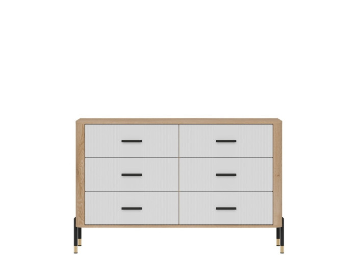 DANTE biela DT04 komoda so zásuvkami