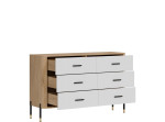 DANTE biela DT04 komoda so zásuvkami
