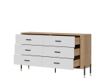DANTE biela DT05 komoda so zásuvkami