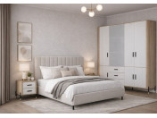 DANTE biela, spálňový nábytok