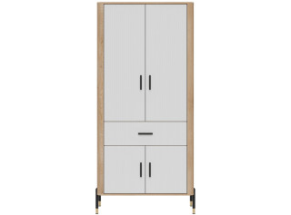 DANTE biela DT16 šatníková skriňa